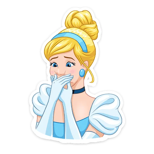 🫢 Стикер «Cinderella and Lucifer» для Telegram