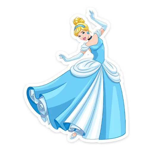 Стикерпак Cinderella and Lucifer для Telegram