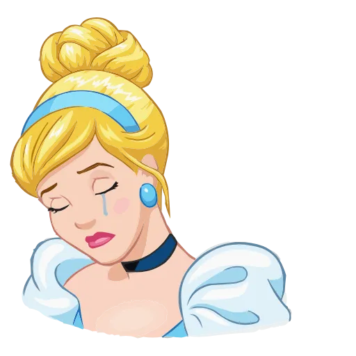 😭 Эмодзи «Cinderella & Lucifer» для Telegram