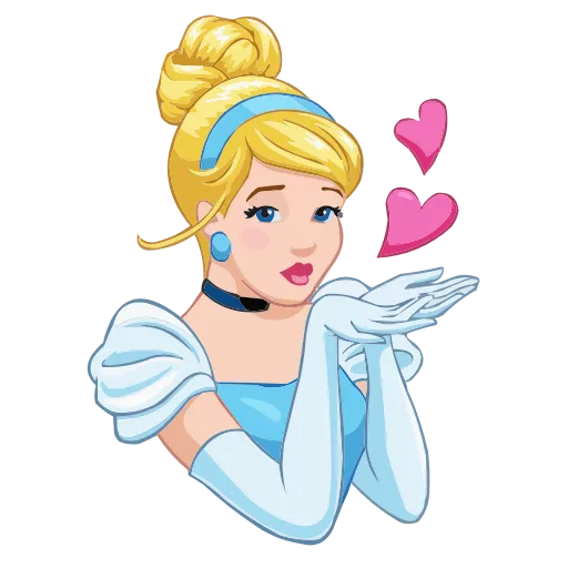 😘 Эмодзи «Cinderella & Lucifer» для Telegram