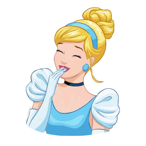 🤭 Эмодзи «Cinderella & Lucifer» для Telegram