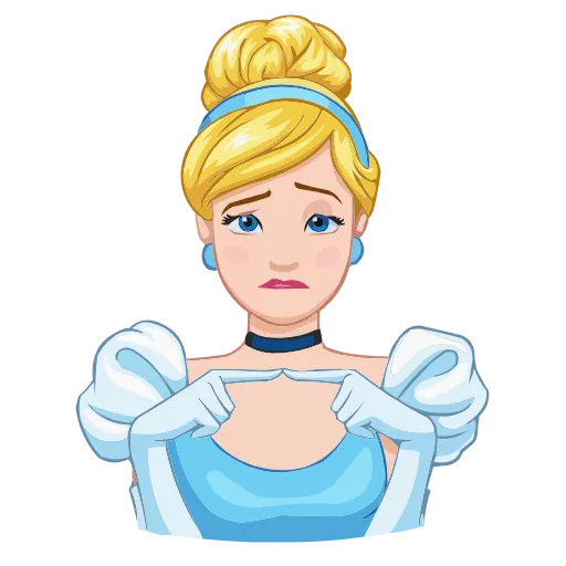 🥺 Эмодзи «Cinderella & Lucifer» для Telegram