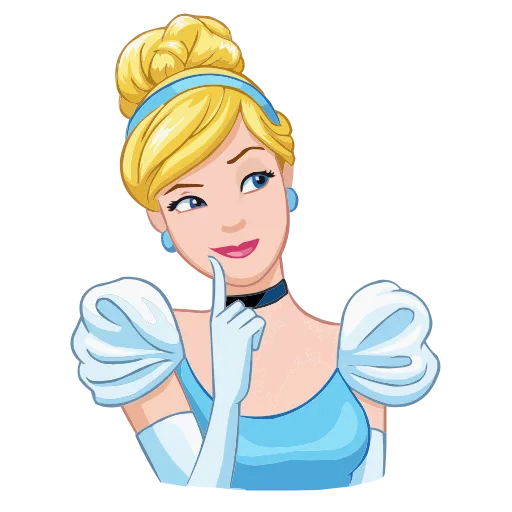 🤔 Эмодзи «Cinderella & Lucifer» для Telegram
