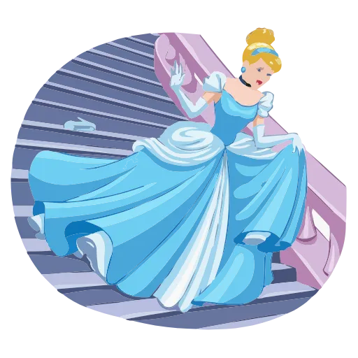🙅‍♀️ Эмодзи «Cinderella & Lucifer» для Telegram