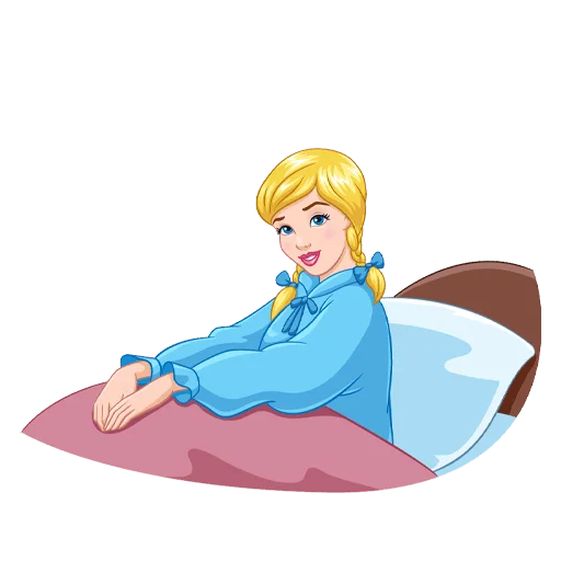 🥱 Стикер «Cinderella and Lucifer No Text» для Telegram