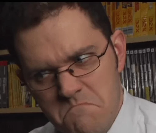 😠 Стикер «The Angry Video Game Nerd» для Telegram
