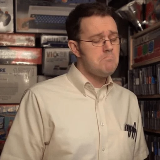 😞 Стикер «The Angry Video Game Nerd» для Telegram