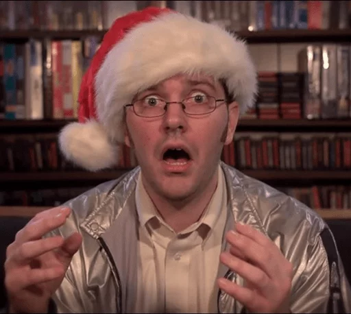 😮 Стикер «The Angry Video Game Nerd» для Telegram