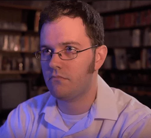 😐 Стикер «The Angry Video Game Nerd» для Telegram