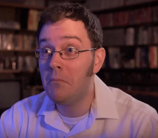 😆 Стикер «The Angry Video Game Nerd» для Telegram