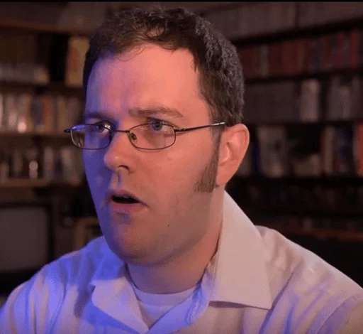 😶 Стикер «The Angry Video Game Nerd» для Telegram