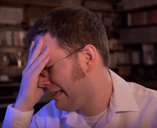 😔 Стикер «The Angry Video Game Nerd» для Telegram