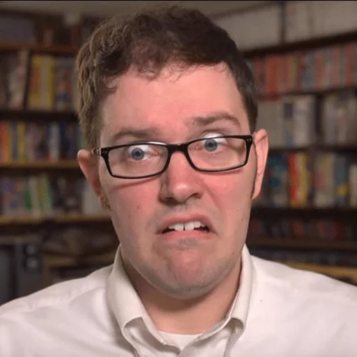 😥 Стикер «The Angry Video Game Nerd» для Telegram