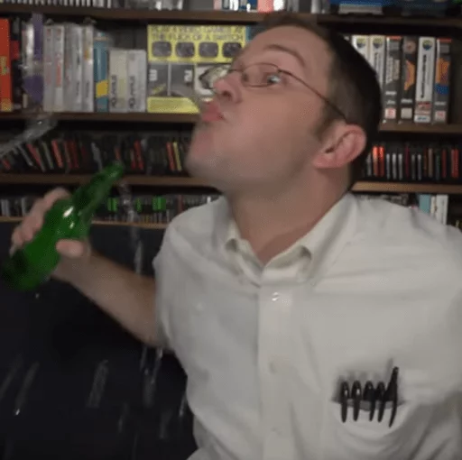 🍺 Стикер «The Angry Video Game Nerd» для Telegram
