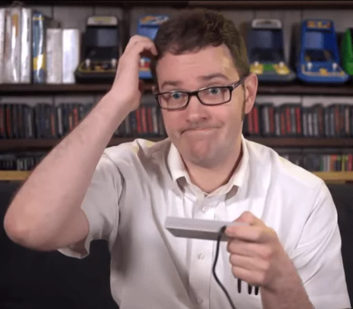 🙄 Стикер «The Angry Video Game Nerd» для Telegram