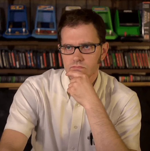 😐 Стикер «The Angry Video Game Nerd» для Telegram