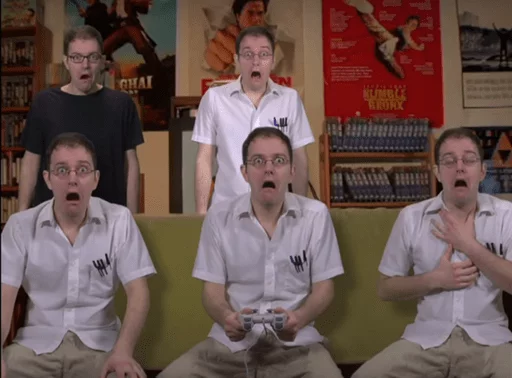 😨 Стикер «The Angry Video Game Nerd» для Telegram