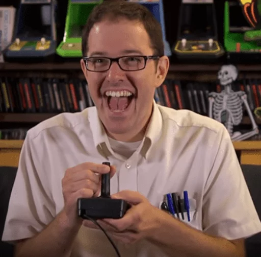 😃 Стикер «The Angry Video Game Nerd» для Telegram