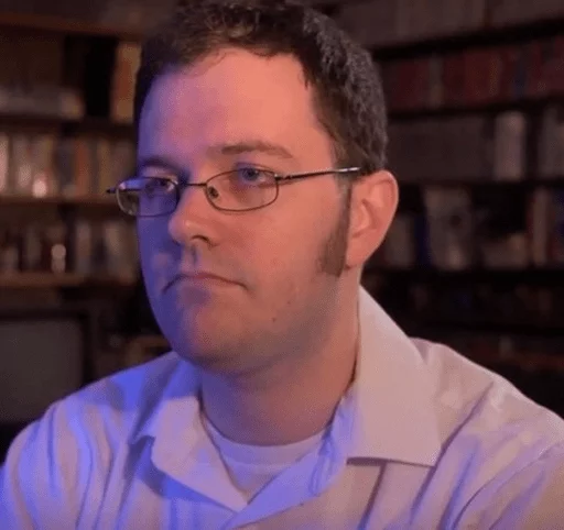 😶 Стикер «The Angry Video Game Nerd» для Telegram