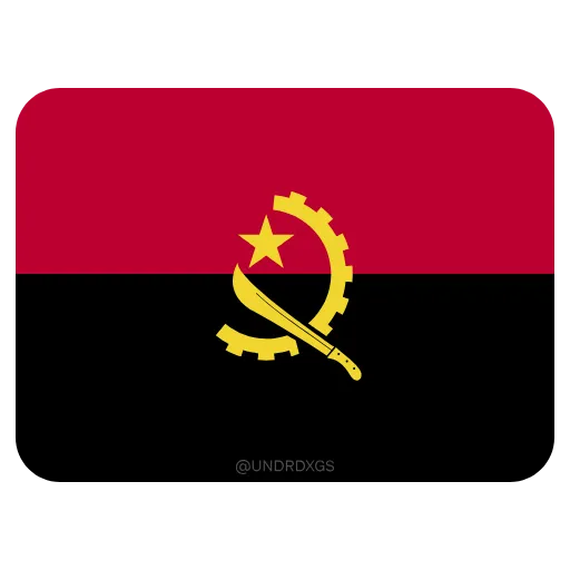 🇦🇴 Эмодзи «Circle Flag's» для Telegram