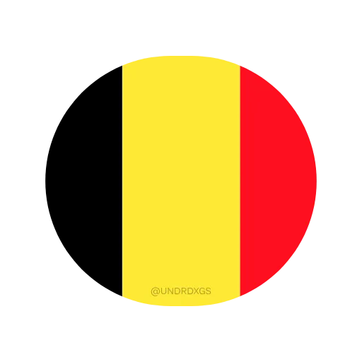 🇧🇪 Эмодзи «Circle Flag's» для Telegram