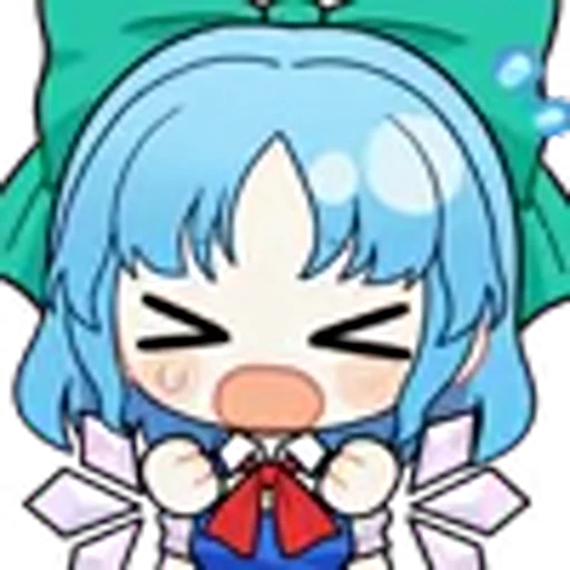 😫 Эмодзи «Cirno» для Telegram