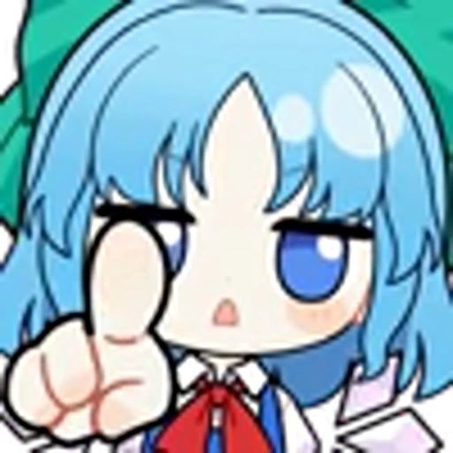 🫵 Эмодзи «Cirno» для Telegram