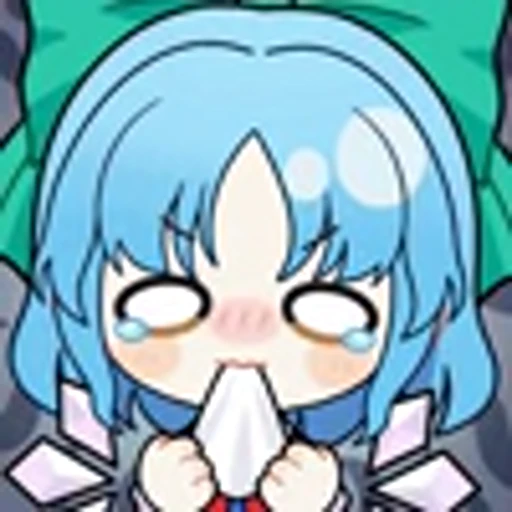 😭 Эмодзи «Cirno» для Telegram