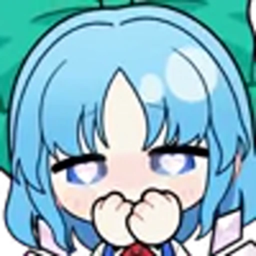 Эмодзи Cirno для Telegram — скачать