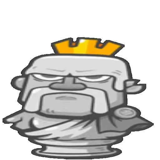 🗿 Стикер «Clash Royale emotes 5» для Telegram
