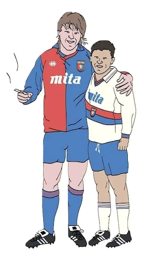 👬 Стикер «Classic Football» для Telegram