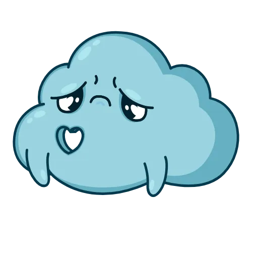 💔 Эмодзи «Cloudy» для Telegram