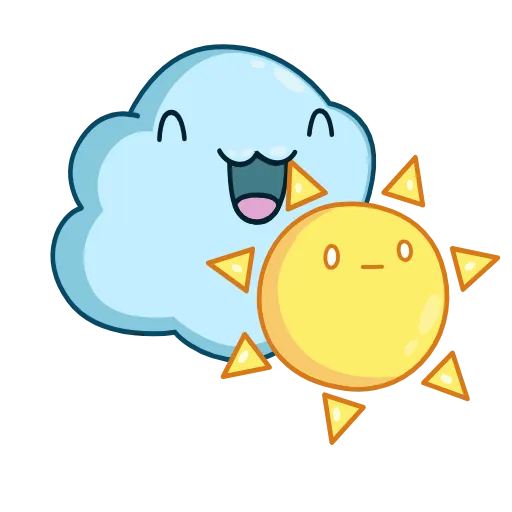 🌤 Эмодзи «Cloudy» для Telegram