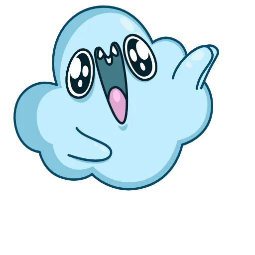👋 Эмодзи «Cloudy» для Telegram
