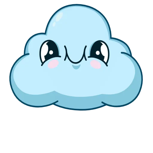 ☺️ Эмодзи «Cloudy» для Telegram
