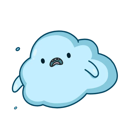 🐳 Эмодзи «Cloudy» для Telegram
