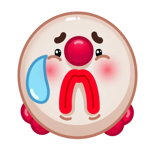😢 Эмодзи «Clown Emoji» для Telegram