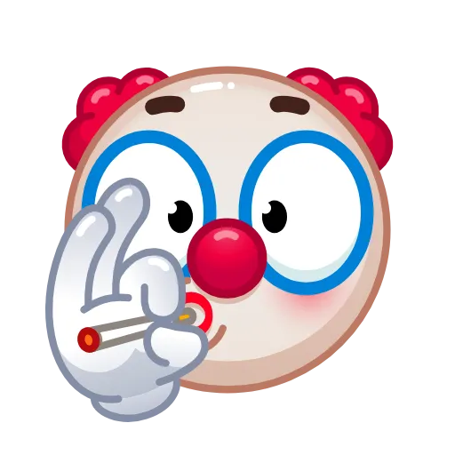 🤔 Эмодзи «Clown Emoji» для Telegram