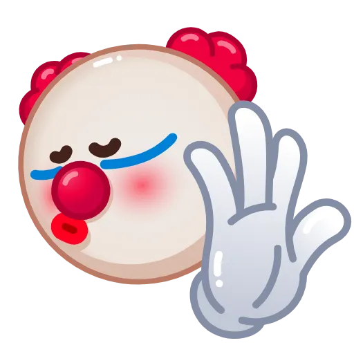 ❌ Эмодзи «Clown Emoji» для Telegram