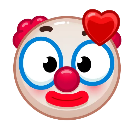 😘 Эмодзи «Clown Emoji» для Telegram