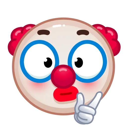 ✅ Эмодзи «Clown Emoji» для Telegram