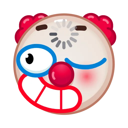 ⏳ Эмодзи «Clown Emoji» для Telegram