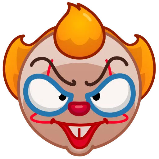 😏 Эмодзи «Clown Emoji» для Telegram