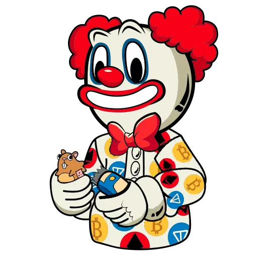 🐹 Стикер «Circus Clown» для Telegram
