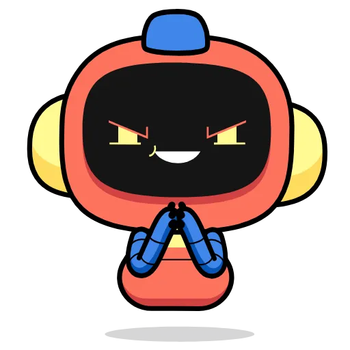 😈 Эмодзи «Clyde Bot» для Telegram
