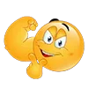 💪 Эмодзи «Смайлики 2» для Telegram