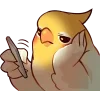 😒 Эмодзи «Coca Bird» для Telegram