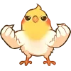 ✊ Эмодзи «Coca Bird» для Telegram