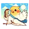 ☀️ Эмодзи «Coca Bird» для Telegram