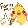 😮 Эмодзи «Coca Bird» для Telegram